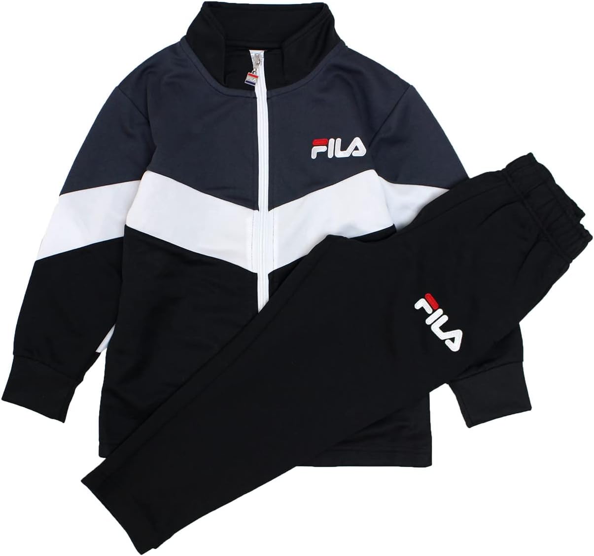 Amazon | [ハッピー] FILA(フィラ) ジャージ 上下セット キッズ 男の子